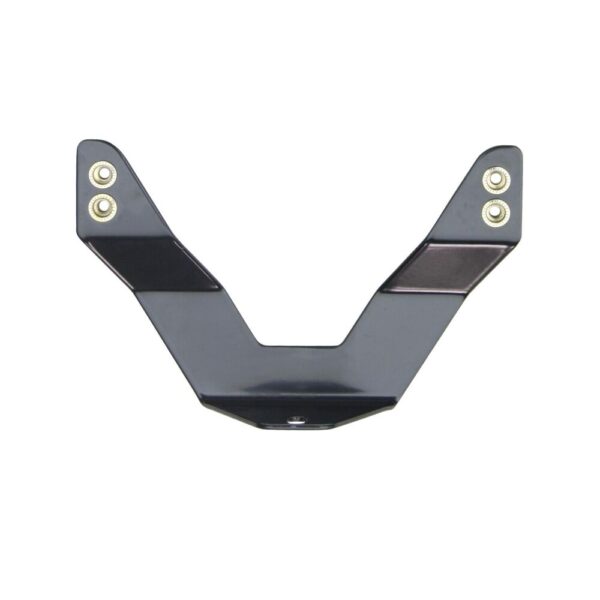 Bull Bar License Plate Re locator Black Top Mount | Universal Fitment